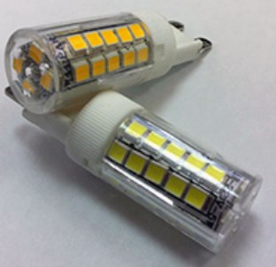 Лампа LED G9 Капсула 220В    6Вт 3000К D15х50мм Прозрачная колба 320º 320Лм L-A001 LBT