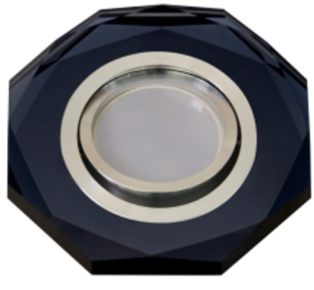 Светильник Точечный Врезной MR16 1х50Вт GU5.3  Черный D90х10мм IP20 D1908-3 LBT