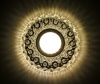 Светильник Точечный ДекорСтекло MR16+LED 1х50Вт GU5.3  Прозрачный 115х115х25мм  IP20 K1652 LBT