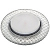 Светильник Точечный ДекорСтекло GX53+LED Прозрачный D120х40мм  IP20 KG5314 LBT